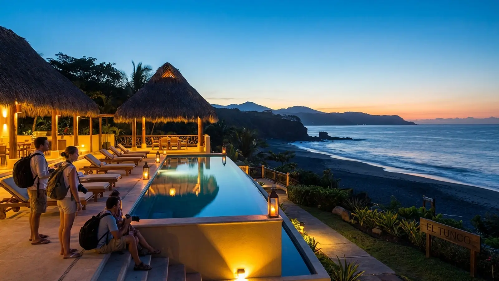 El Salvador's famous Pacific surf coast