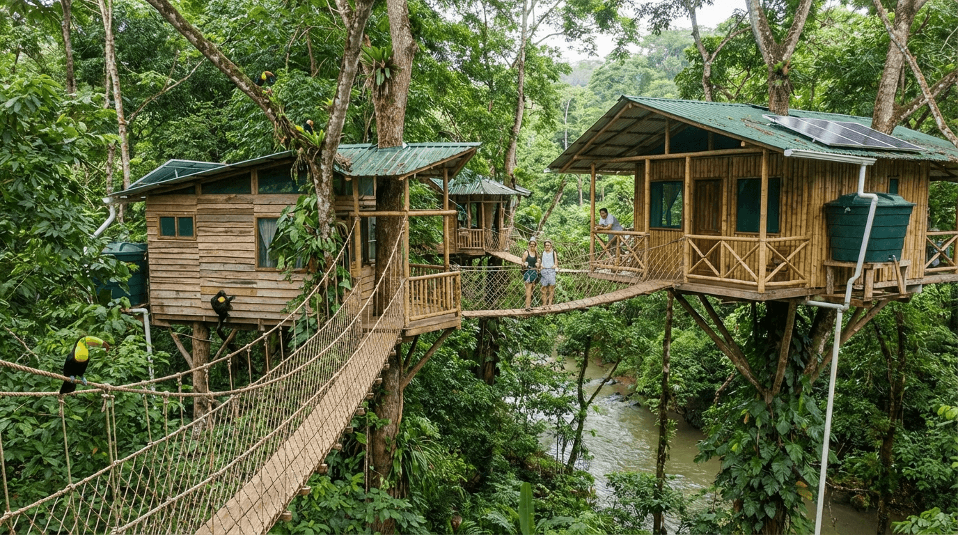 Mejores Eco-Lodges en Centroamérica para Viajes Sostenibles