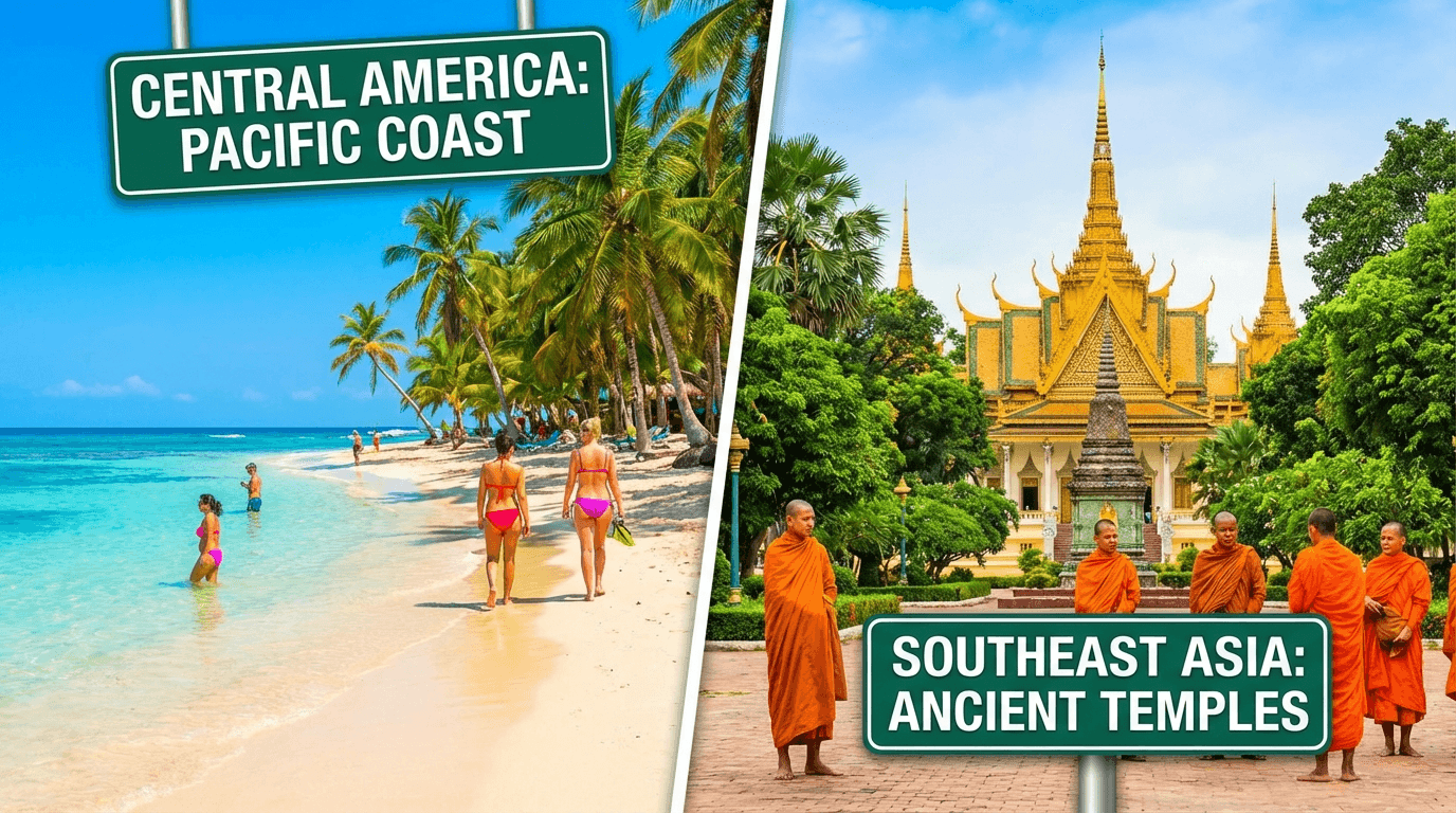 Central America vs Southeast Asia: Which is Better for Budget Travel?