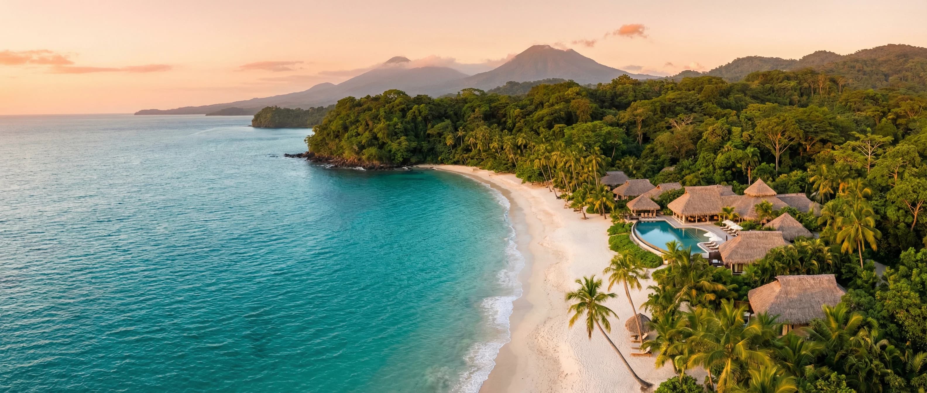 Highlands and coast along the Central American isthmus