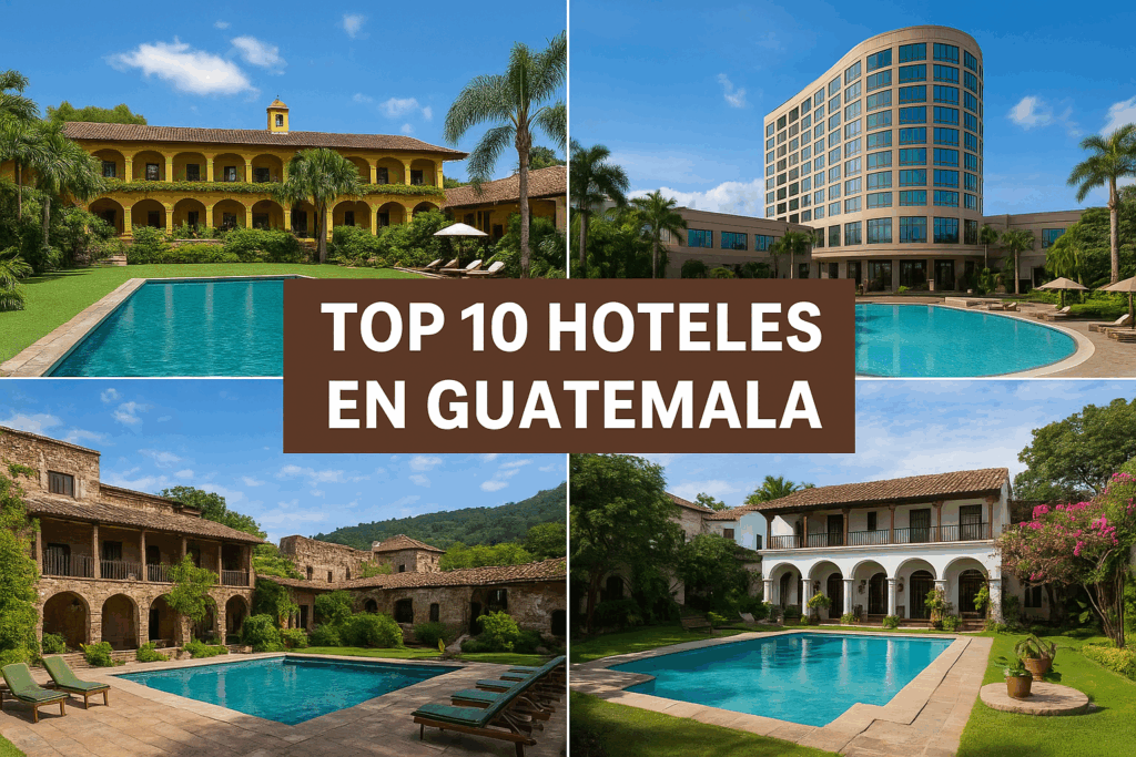Top 10 Hoteles en Guatemala